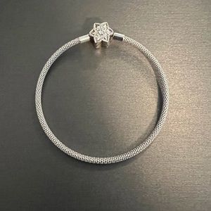 Pandora mesh bangle bracelet